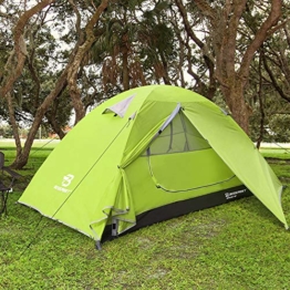 Bessport Zelt 1 Person Ultraleichtes Camping Zeltmit Mückenschutz